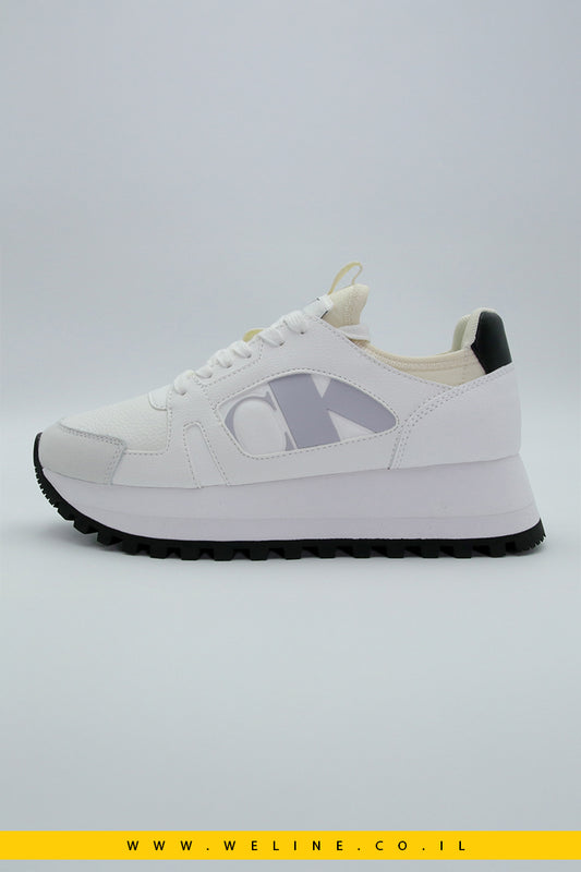 נעלי סניקרס Calvin Klein Runner Low Laceup Mix Nbs