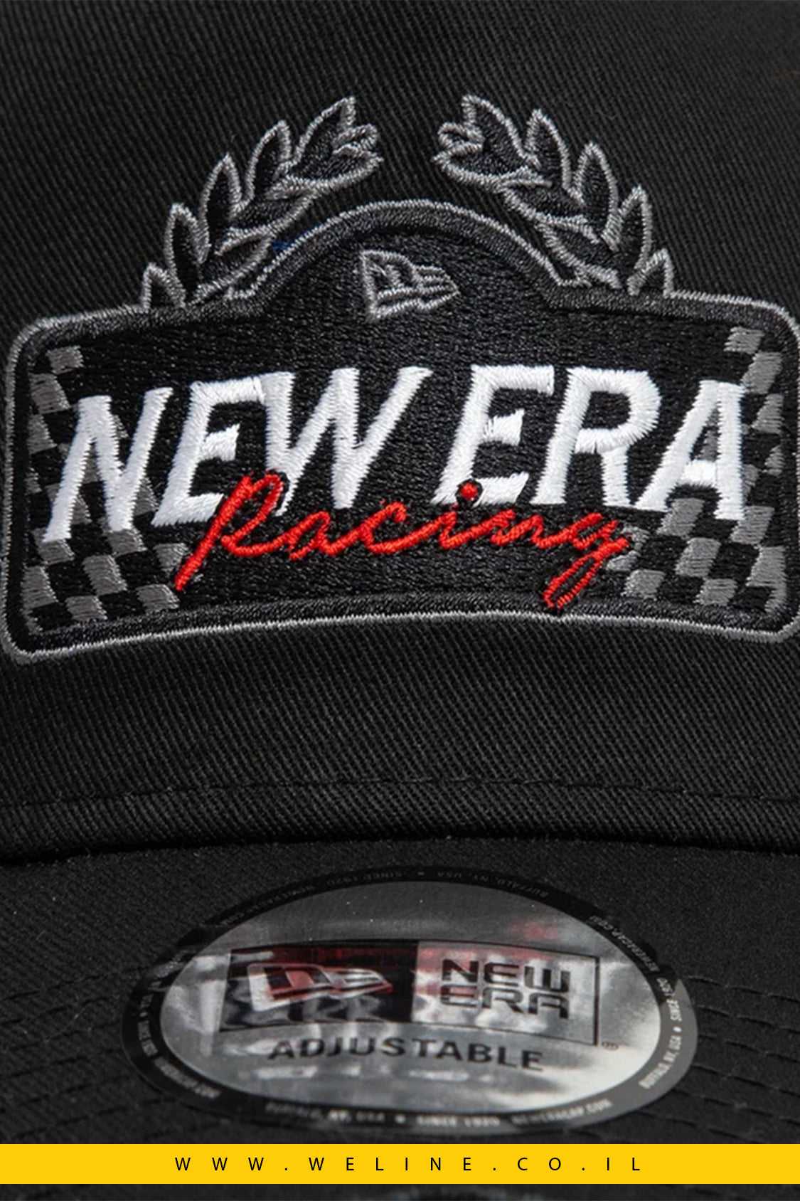 כובע ניו ארה מוטוספורט שחור – New Era Motorsport Cap