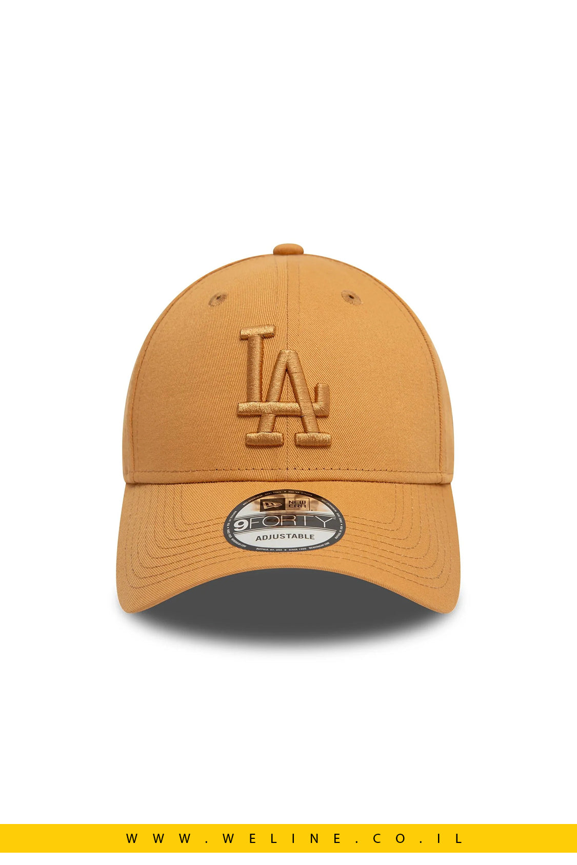 ובע מתכוונן LA Dodgers League Essential Dark Beige 9FORTY מבית New Era