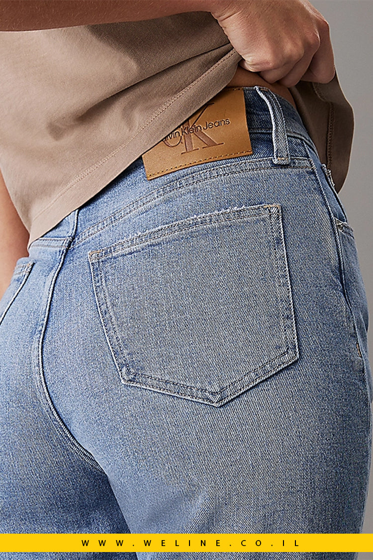 ג'ינס High Rise Straight מבית Calvin Klein