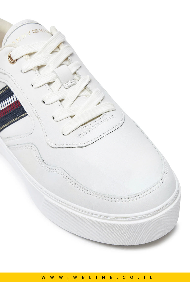 סניקרס לנשים Tommy Hilfiger דגם צבע לבן