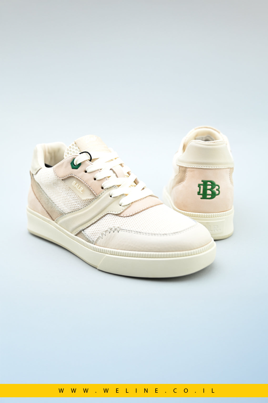 BALR – סניקרס לגברים דגם BL500103 עם לוגו
