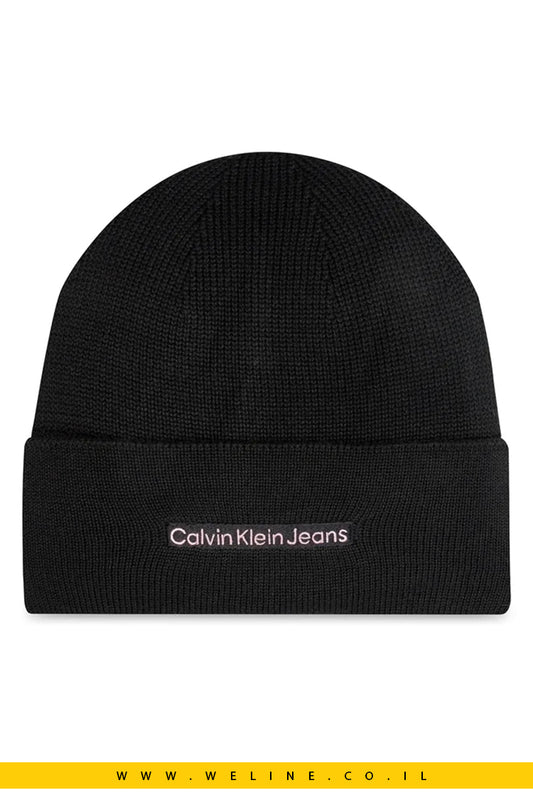 כובע Calvin Klein Inst Embr בצבע ורוד