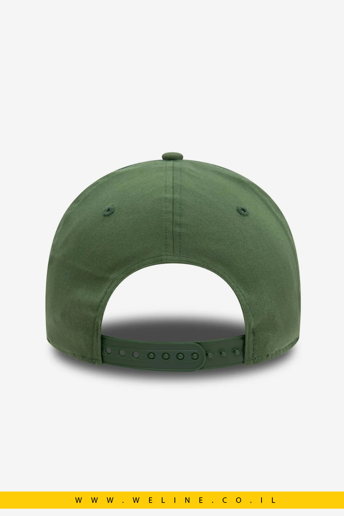 כובע מתכוונן Green Bay Packers NFL Dark Green 9FORTY Stretch Snap מבית New Era