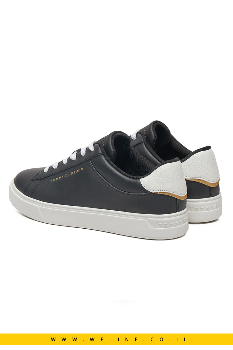 נעלי סניקרס Essential מעור לנשים מבית Tommy Hilfiger