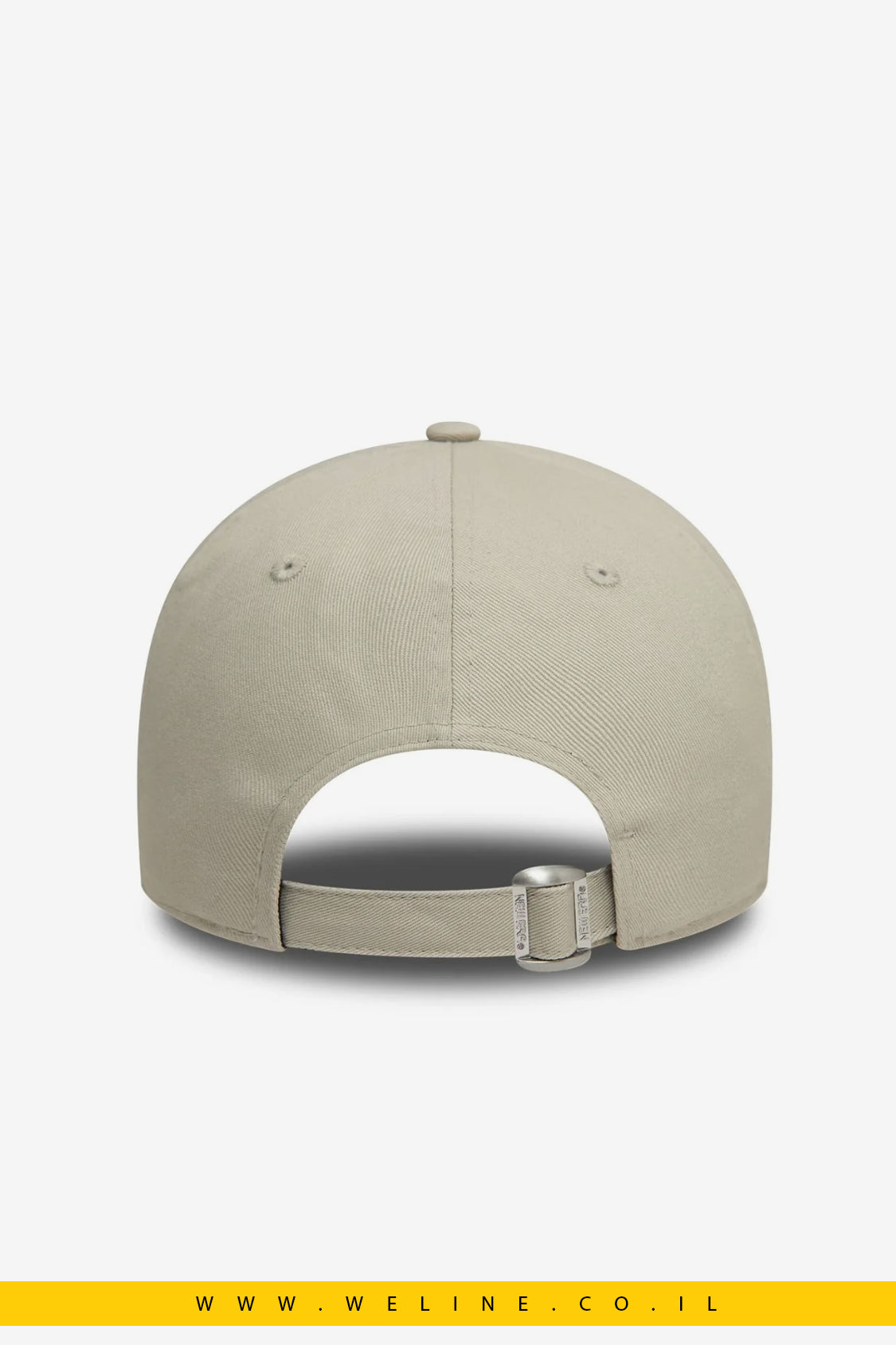 כובע מתכוונן New Era Wordmark Cream 9TWENTY מבית New Era