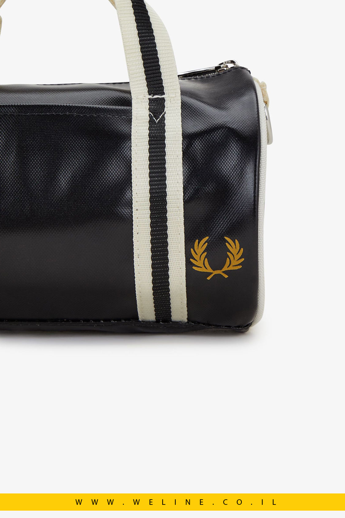 תיק קלאסי קטן בסגנון Barrel – Fred Perry