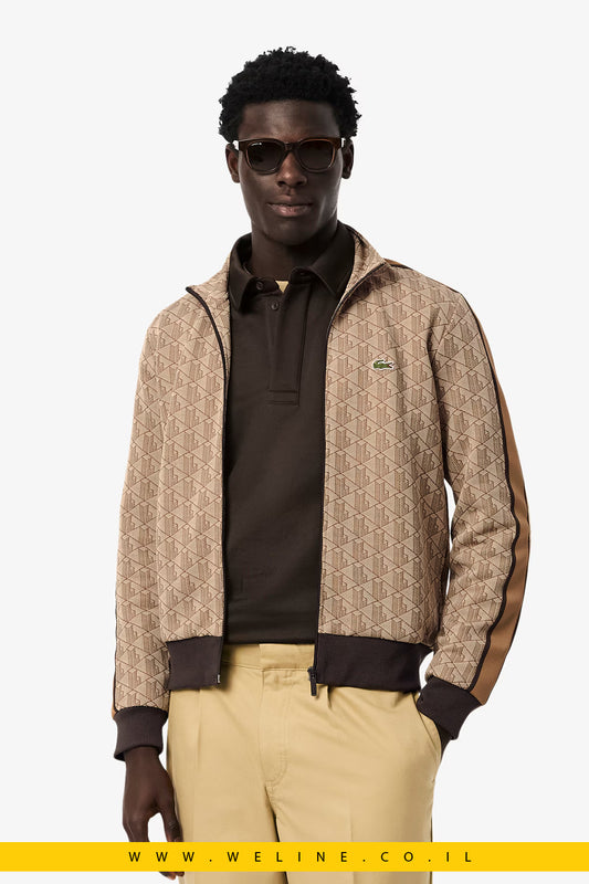 ג’קט ספורט Paris Zip-Up Jacquard לגברים Lacoste