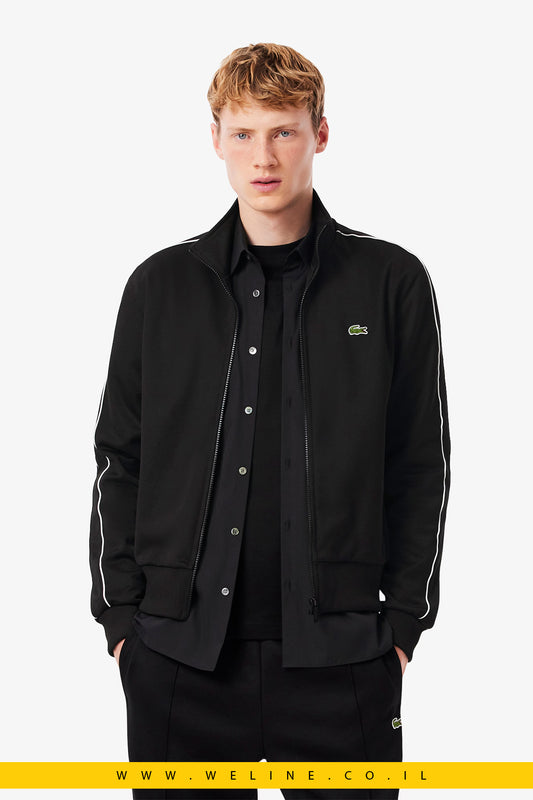 ג’קט ספורט Paris Piqué Zip Front לגברים Lacoste
