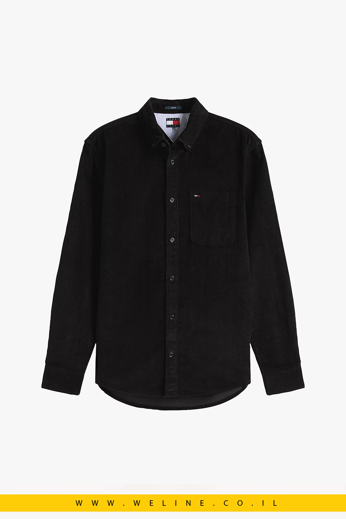 חולצת קורדורוי לגברים – Tommy Jeans Regular Fit