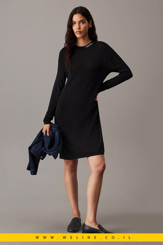 שמלת נשים Calvin Klein Soft Knit Jumper
