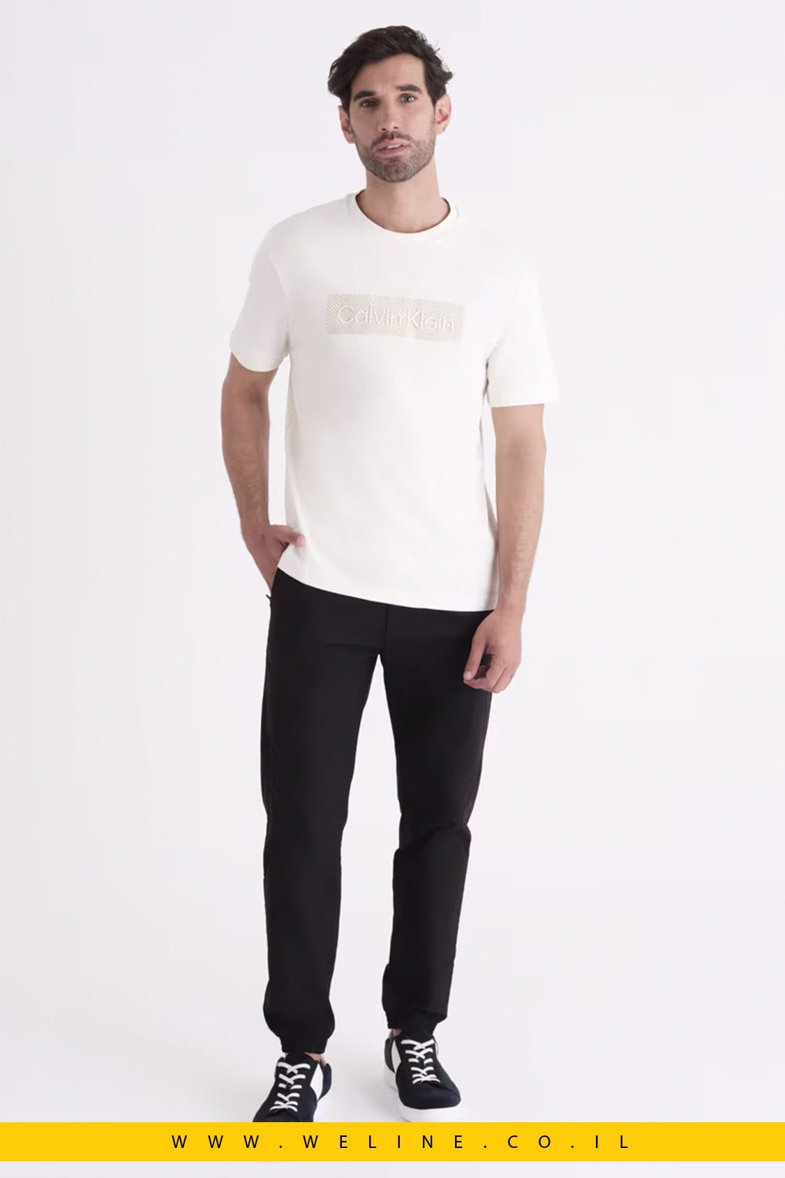 חולצת טי לגברים Calvin Klein – דגם K10K112491YAS