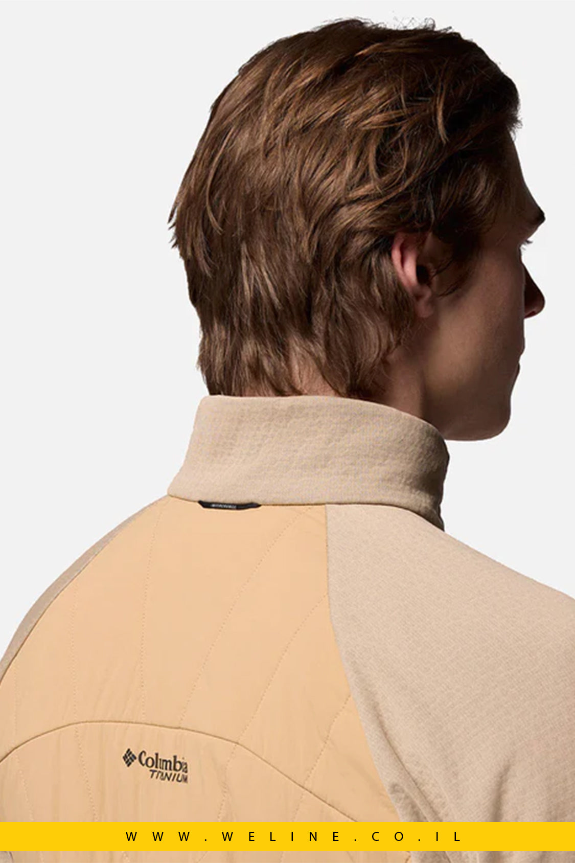 ג'קט לגברים Arctic Crest Hybrid Full Zip – גזרת Active Fit