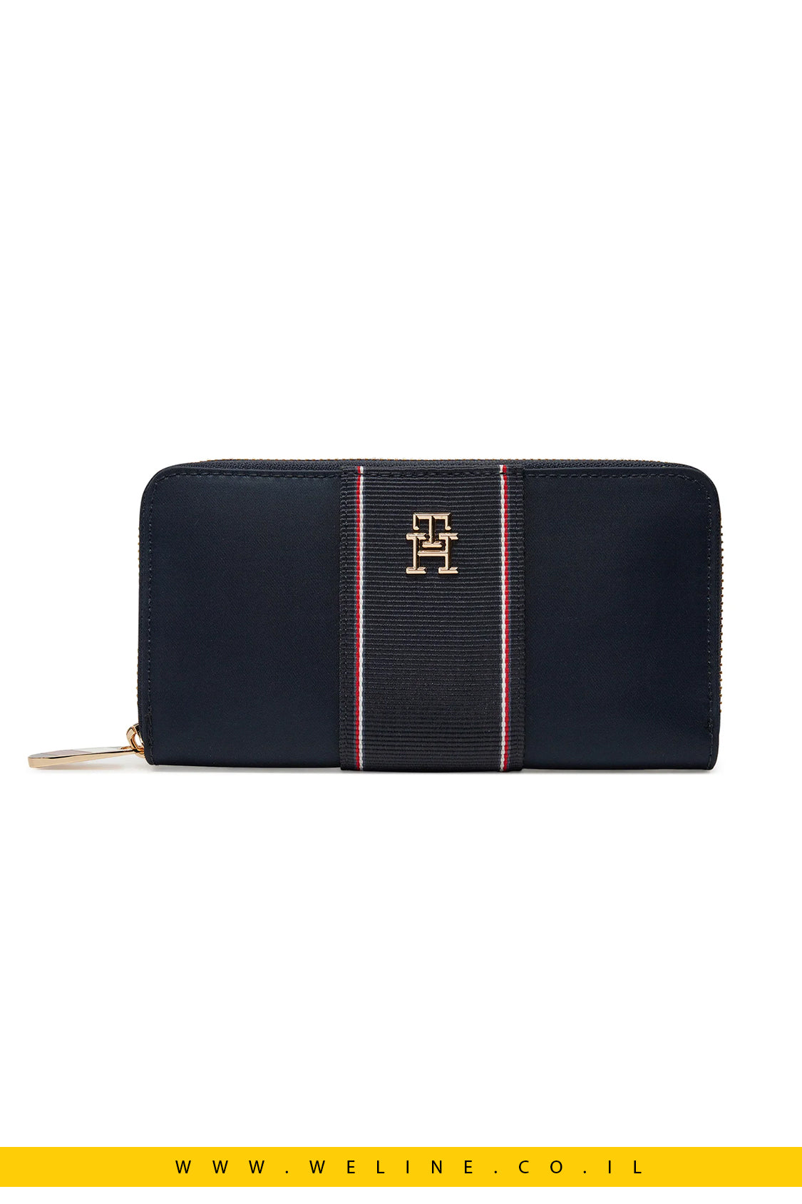 ארנק נשים גדול Tommy Hilfiger – דגם Poppy Lrg Za Corp בצבע כחול נייבי