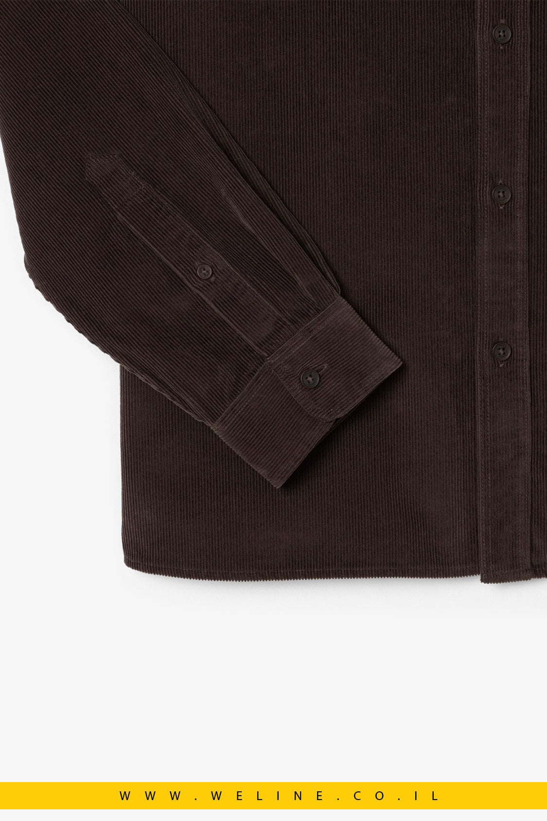 חולצת קורדורוי לגברים – Lacoste Regular Fit