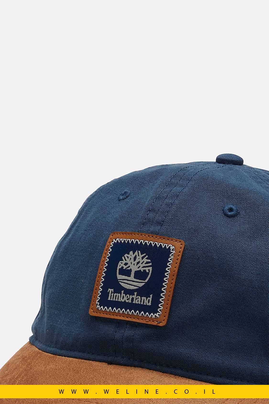 כובע בייסבול לגברים בצבע כחול כהה – דגם Zigzag Logo