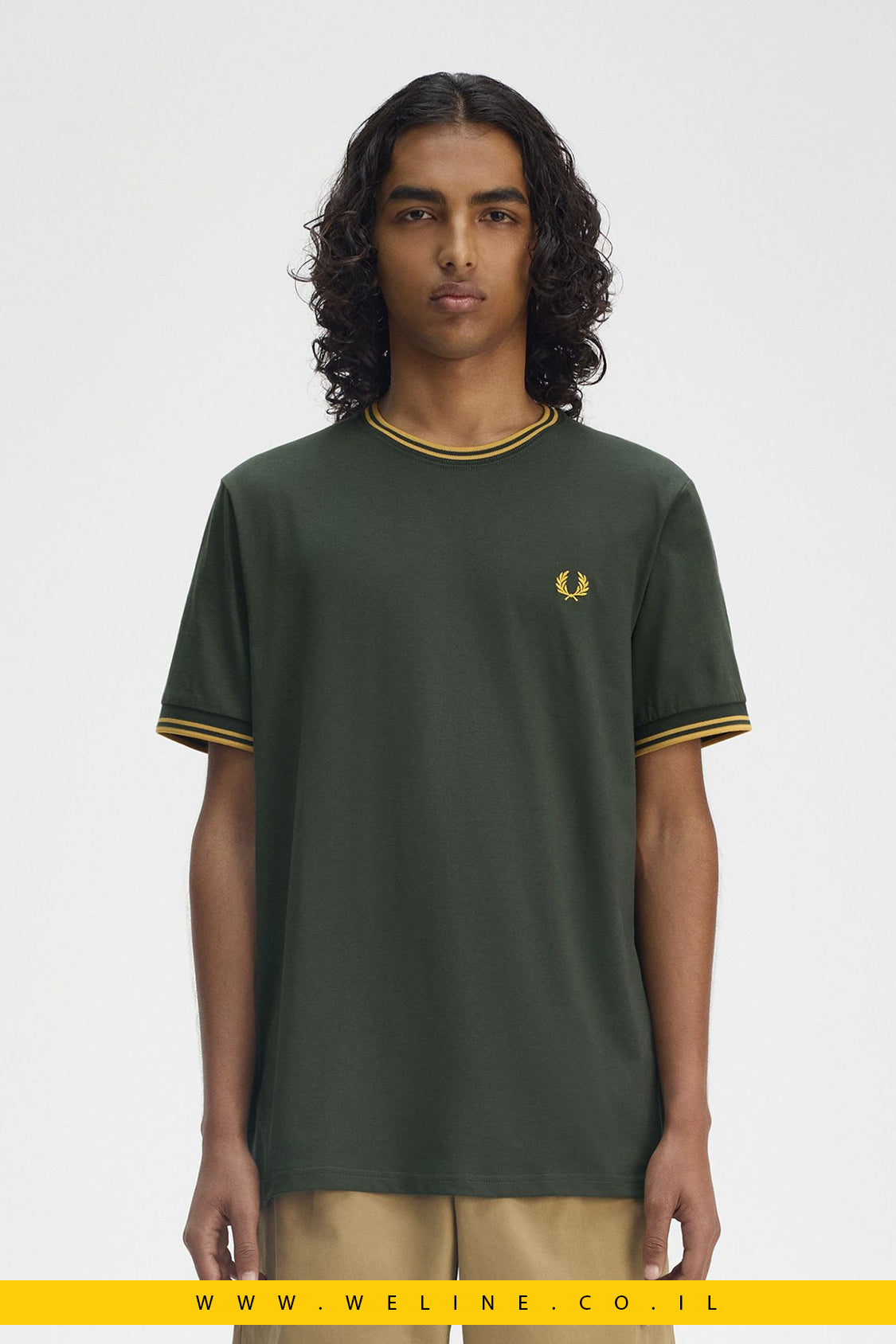 חולצת טי עם שוליים כפולים | Twin Tipped T-Shirt