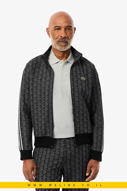 ג’קט ספורט Paris Zip-Up Jacquard לגברים Lacoste