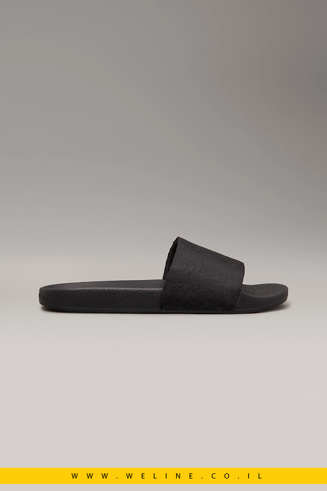 כפכפי נשים Calvin Klein – דגם Logo Jacquard Sliders