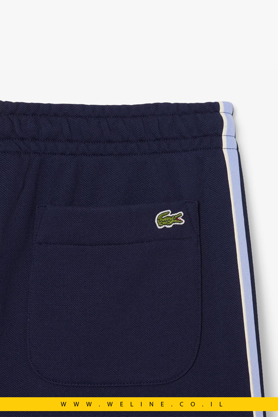 מכנסי טרנינג נשים Lacoste French Made – כחול