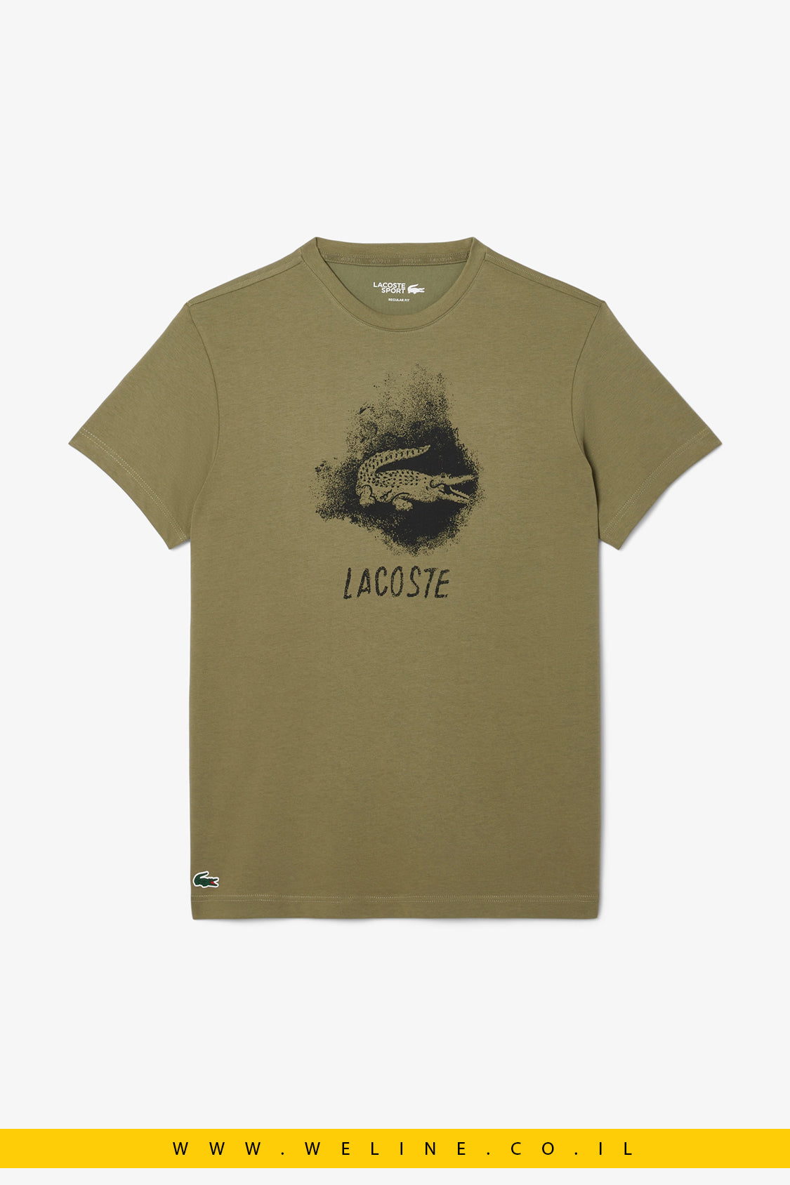 חולצת ספורט גרפית לגברים – Ultra Dry | Lacoste
