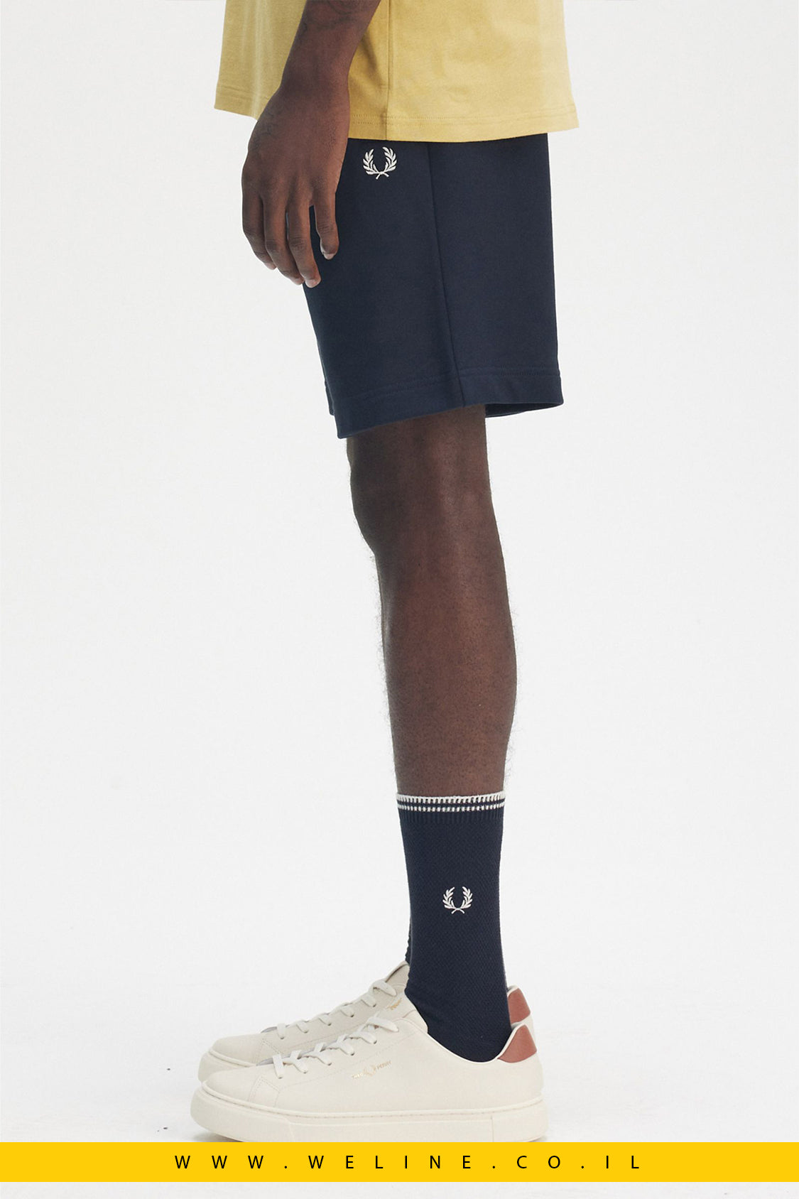 מכנסי ברמודה לגברים Fred Perry Classic Sweat Short
