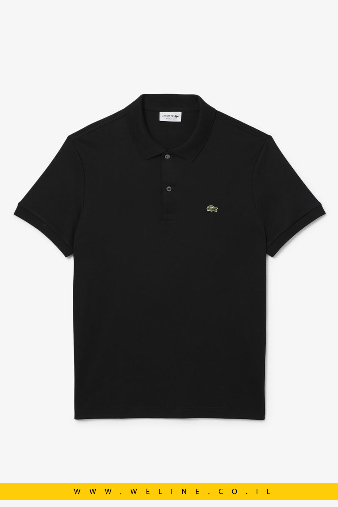 חולצת פולו כותנת פימה לגברים – גזרה רגילה | Lacoste