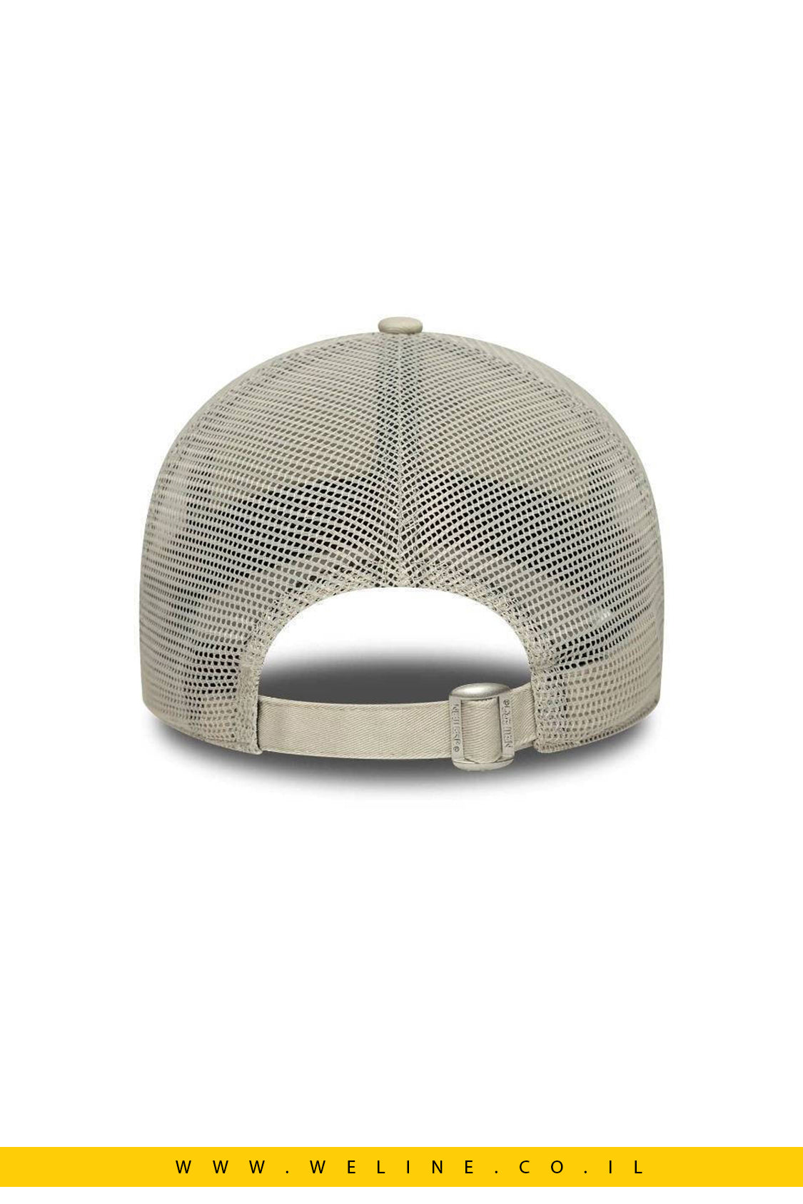 כובע רשת New Era Los Angeles Dodgers Trucker – בז’ | מתכוונן | יוניסקס (One Size)