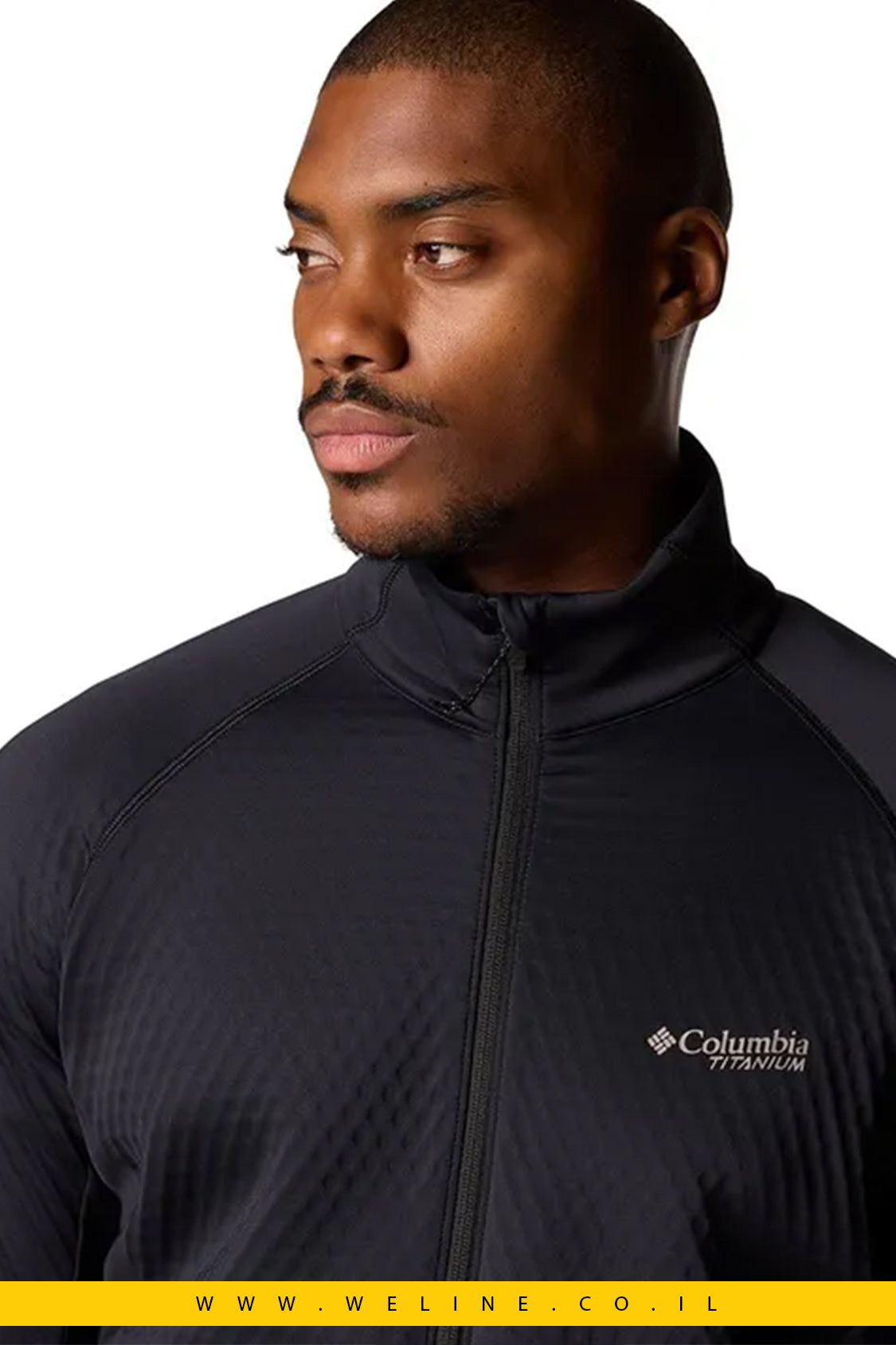 מעיל שחור Helix טכני לגברים – Columbia