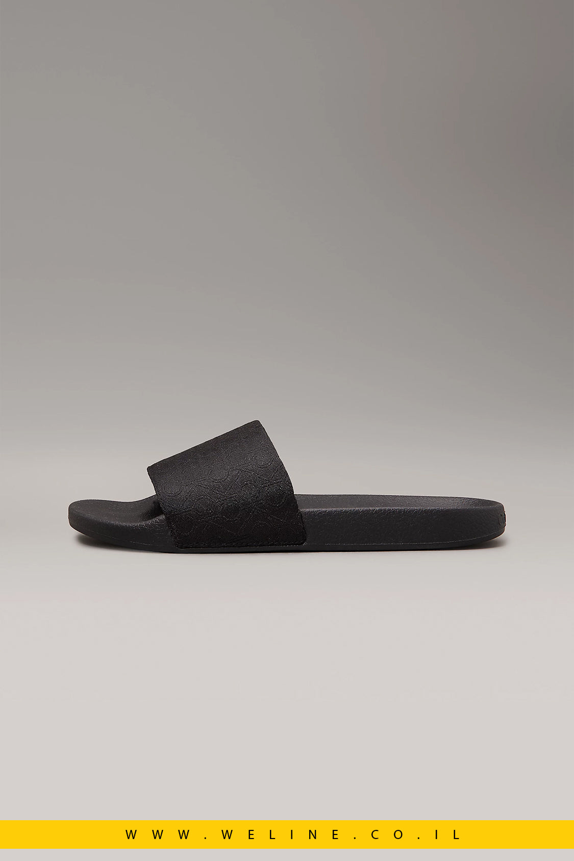 כפכפי נשים Calvin Klein – דגם Logo Jacquard Sliders