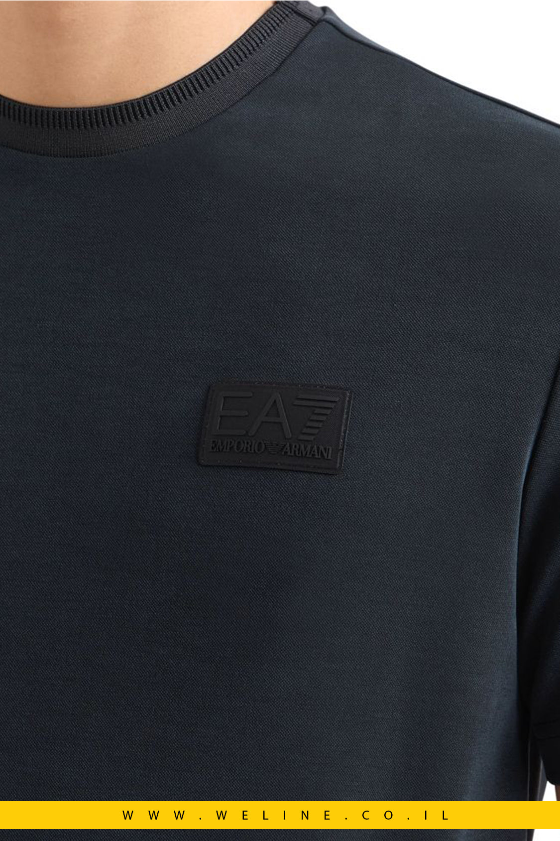 חולצת טי לגברים EA7 Emporio Armani – בגזרה רגילה