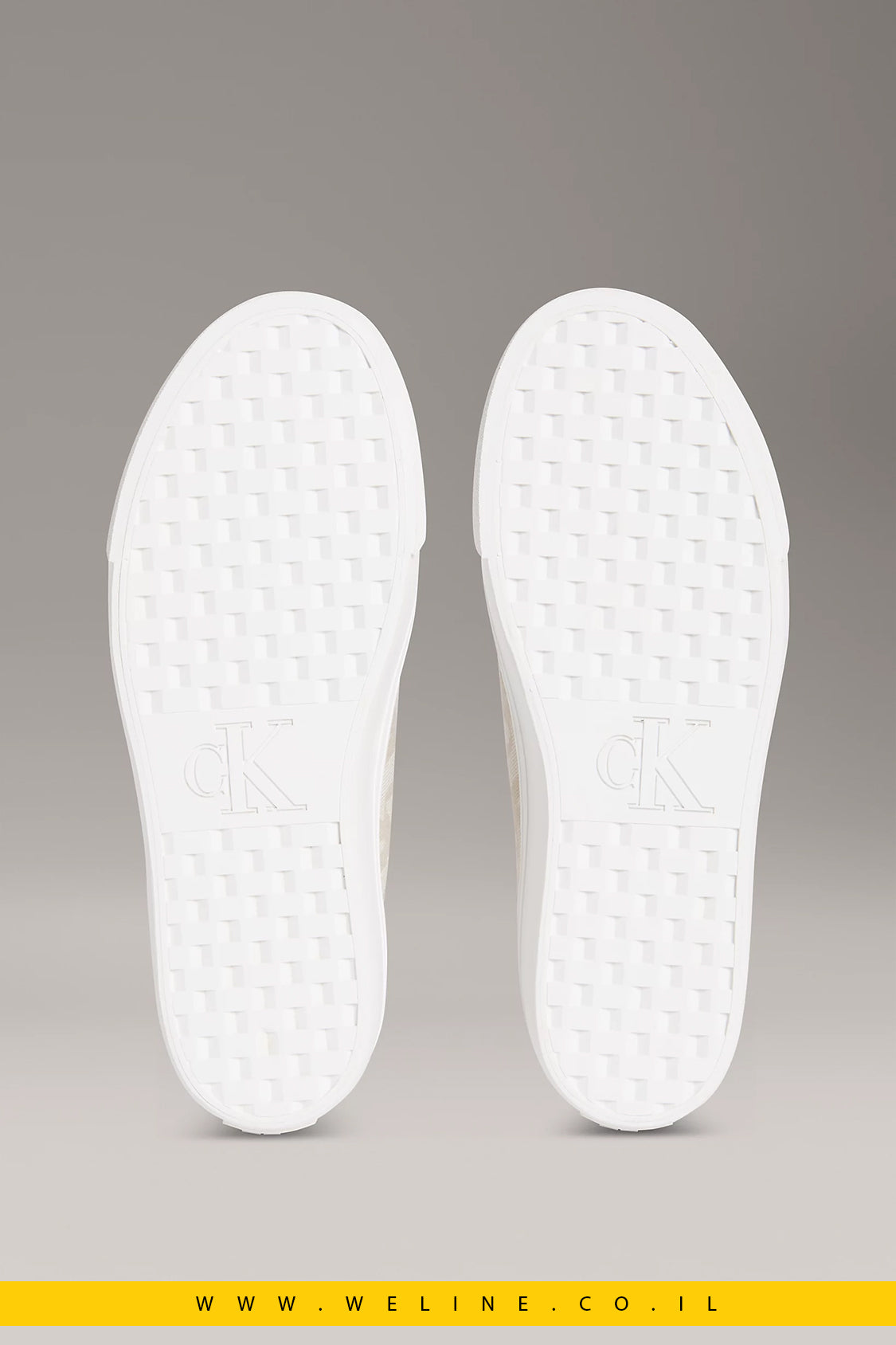 נעלי פלטפורמה Logo Jacquard Platform Trainers Calvin Klein