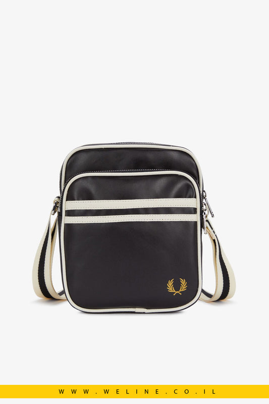 תיק צד קלאסי בעיצוב ארכיון – Fred Perry