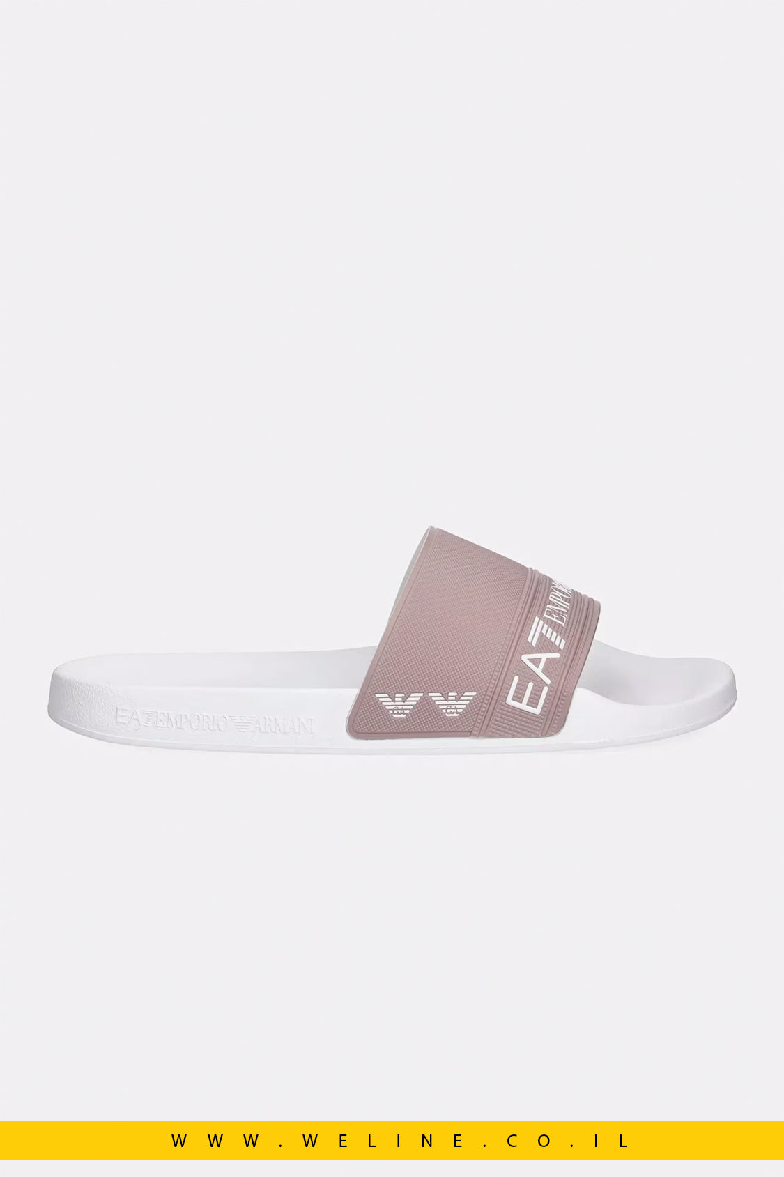 כפכפי נשים EA7 Emporio Armani בצבע ורוד