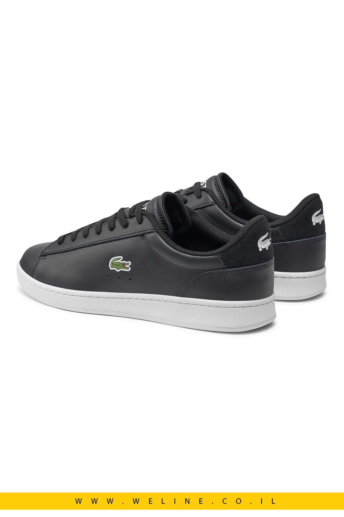 נעלי סניקרס עור לגברים Lacoste Carnaby Set