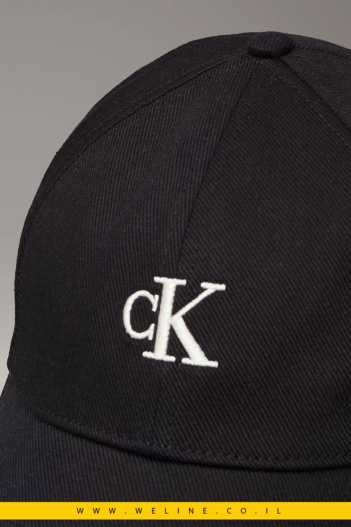 כובע טוויל עם לוגו רקום – Calvin Klein
