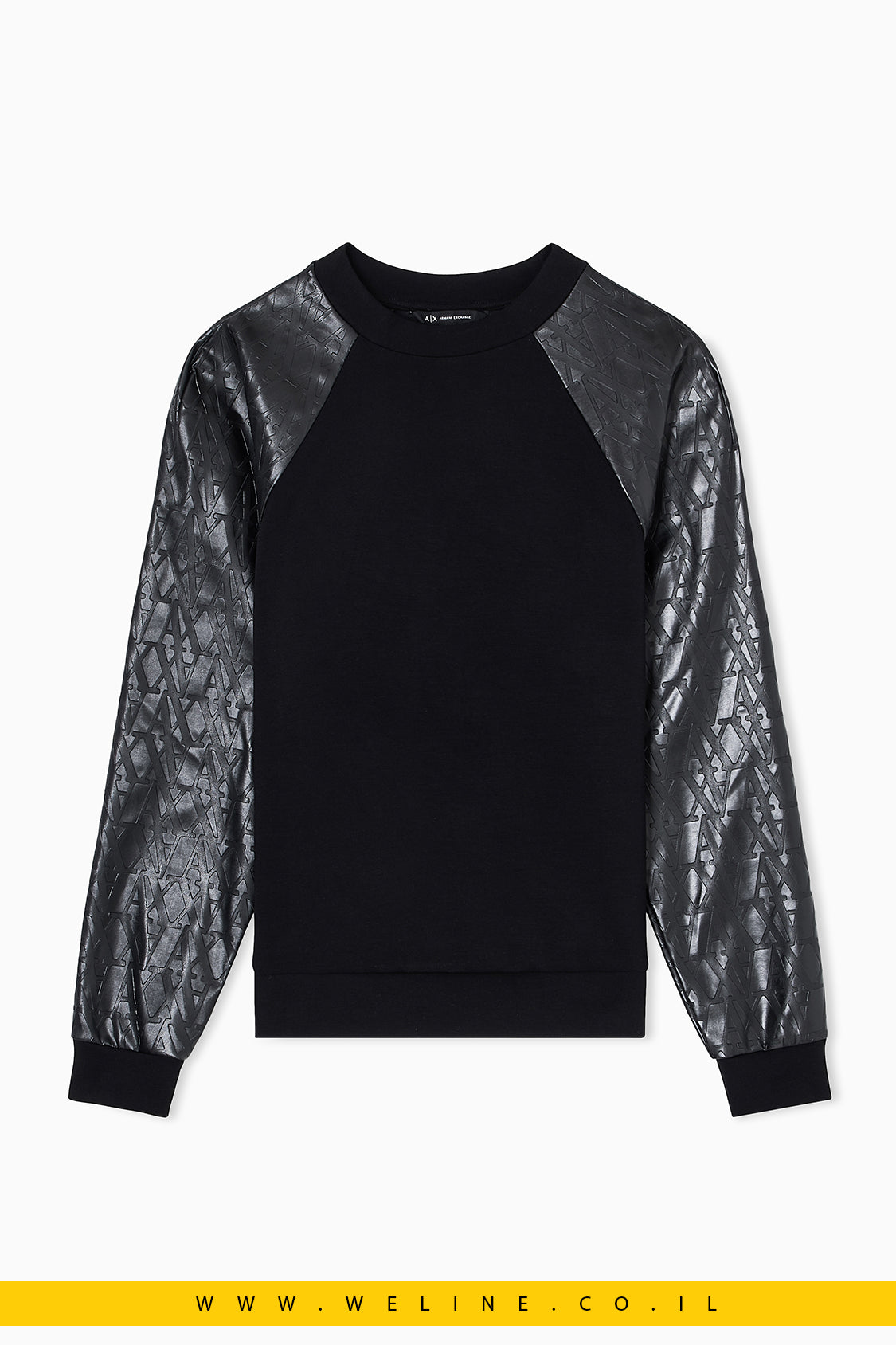 סווטשירט נשים עם לוגו מובלט – Armani Exchange