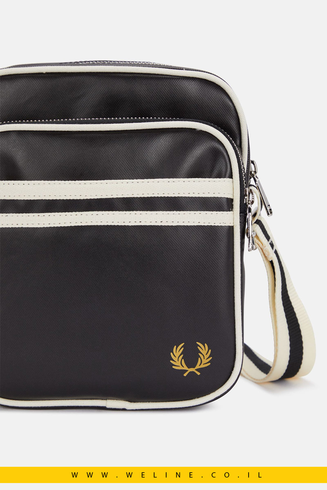 תיק צד קלאסי בעיצוב ארכיון – Fred Perry