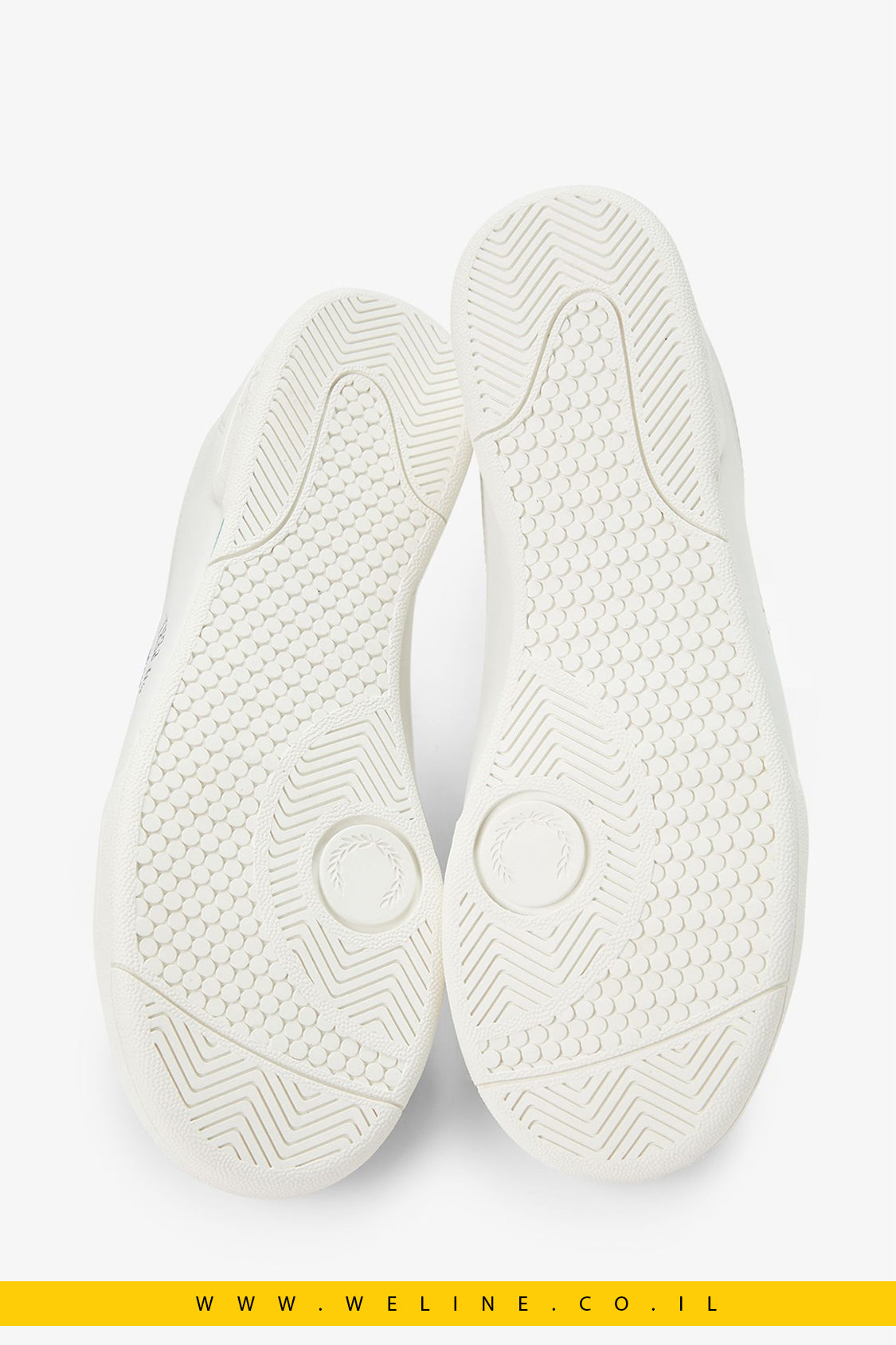 סניקרס גברים Fred Perry דגם B722 – צבע Snow White