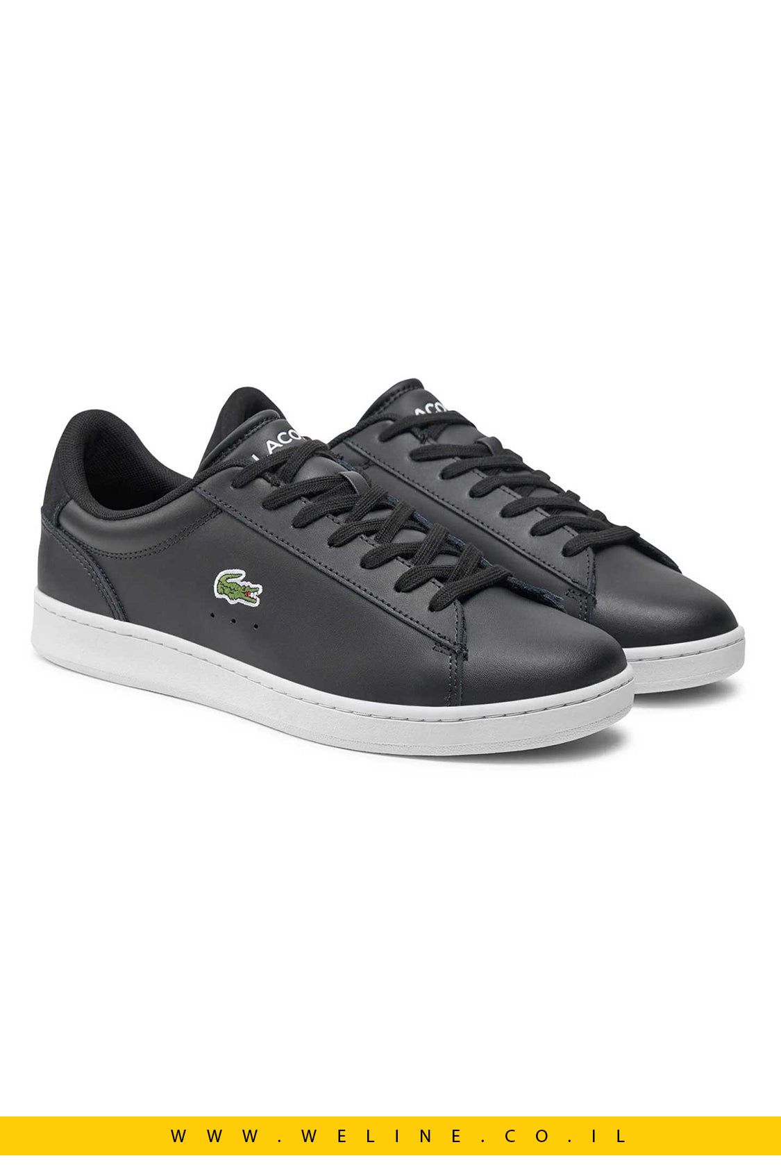 נעלי סניקרס עור לגברים Lacoste Carnaby Set