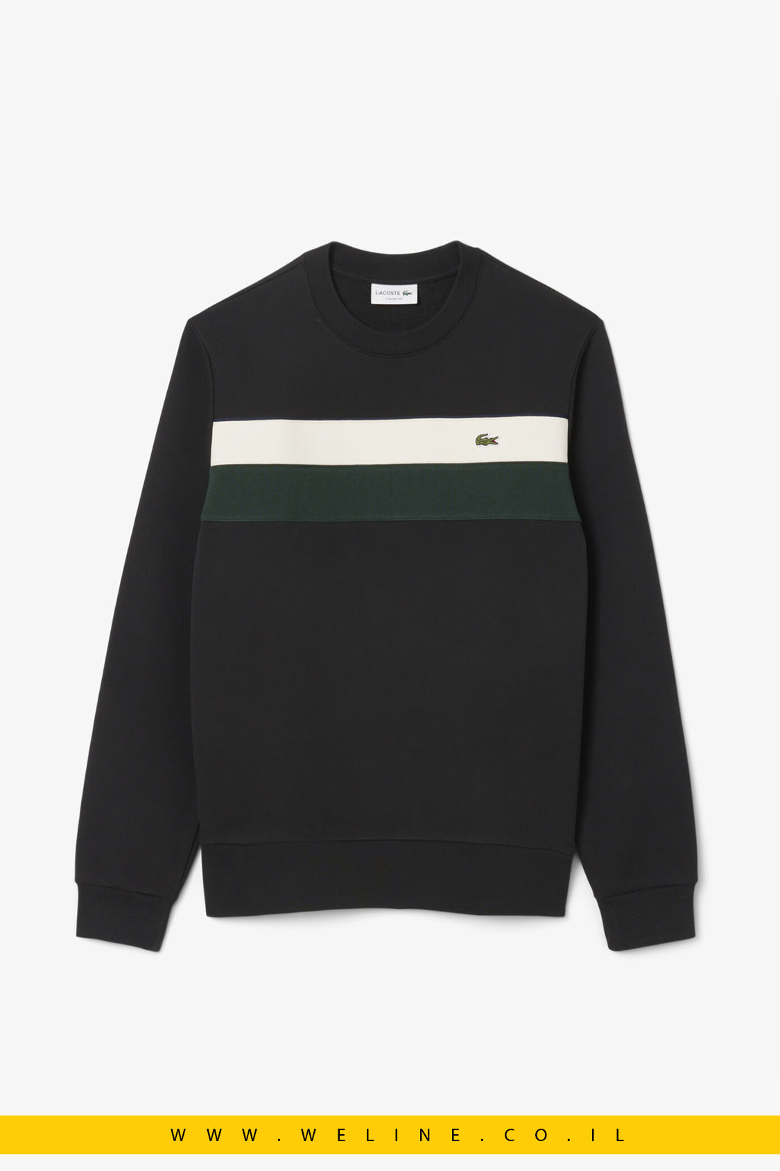 סווטשירט נשים Lacoste – Colour-Block Fleece