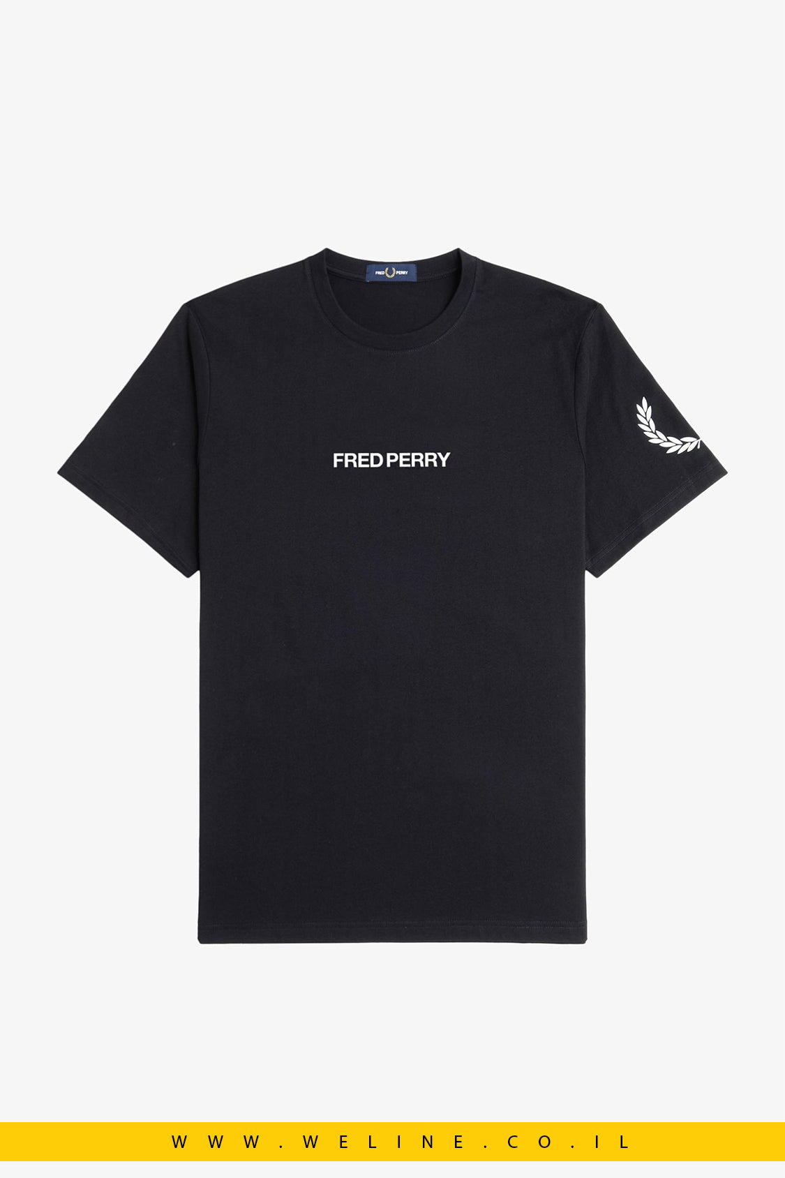 חולצת גרפיקה עם לוגו כפול | Double Branded Graphic T-Shirt