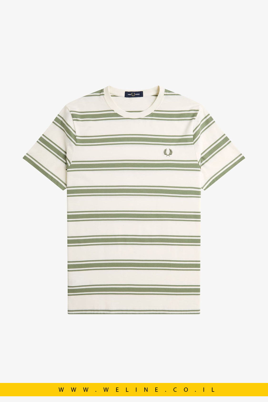 חולצת פסים דקה לגברים – Fine Stripe T-Shirt