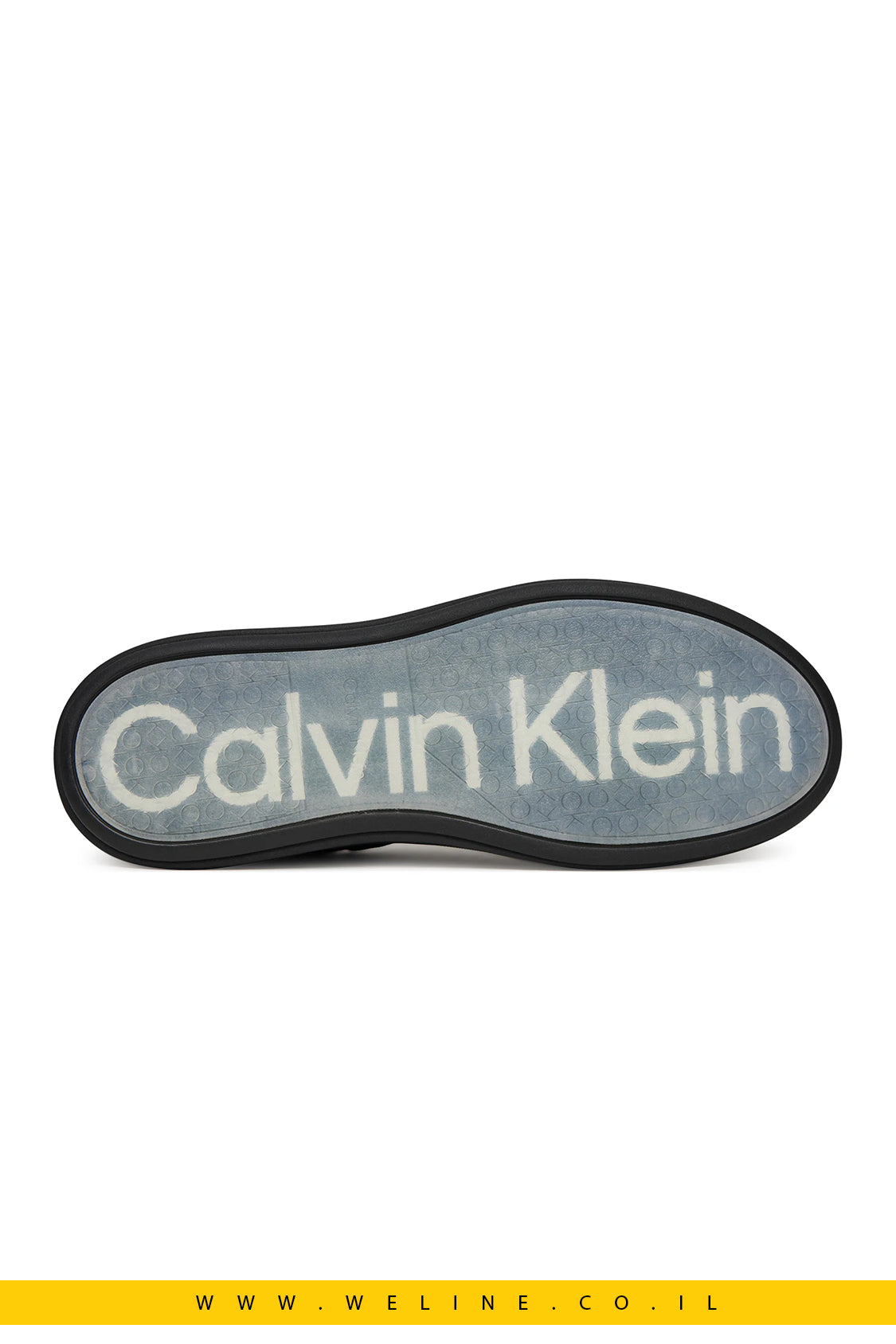 סניקרס עור גברים Calvin Klein Chunky Low-Top – שחור