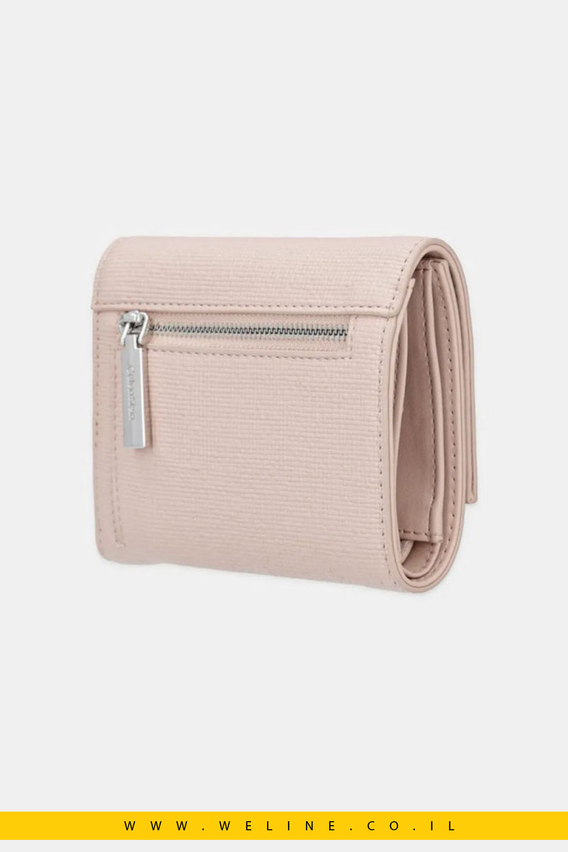 ארנק נשים בינוני Calvin Klein – דגם Daily Trifold בצבע ורוד Rose Dust