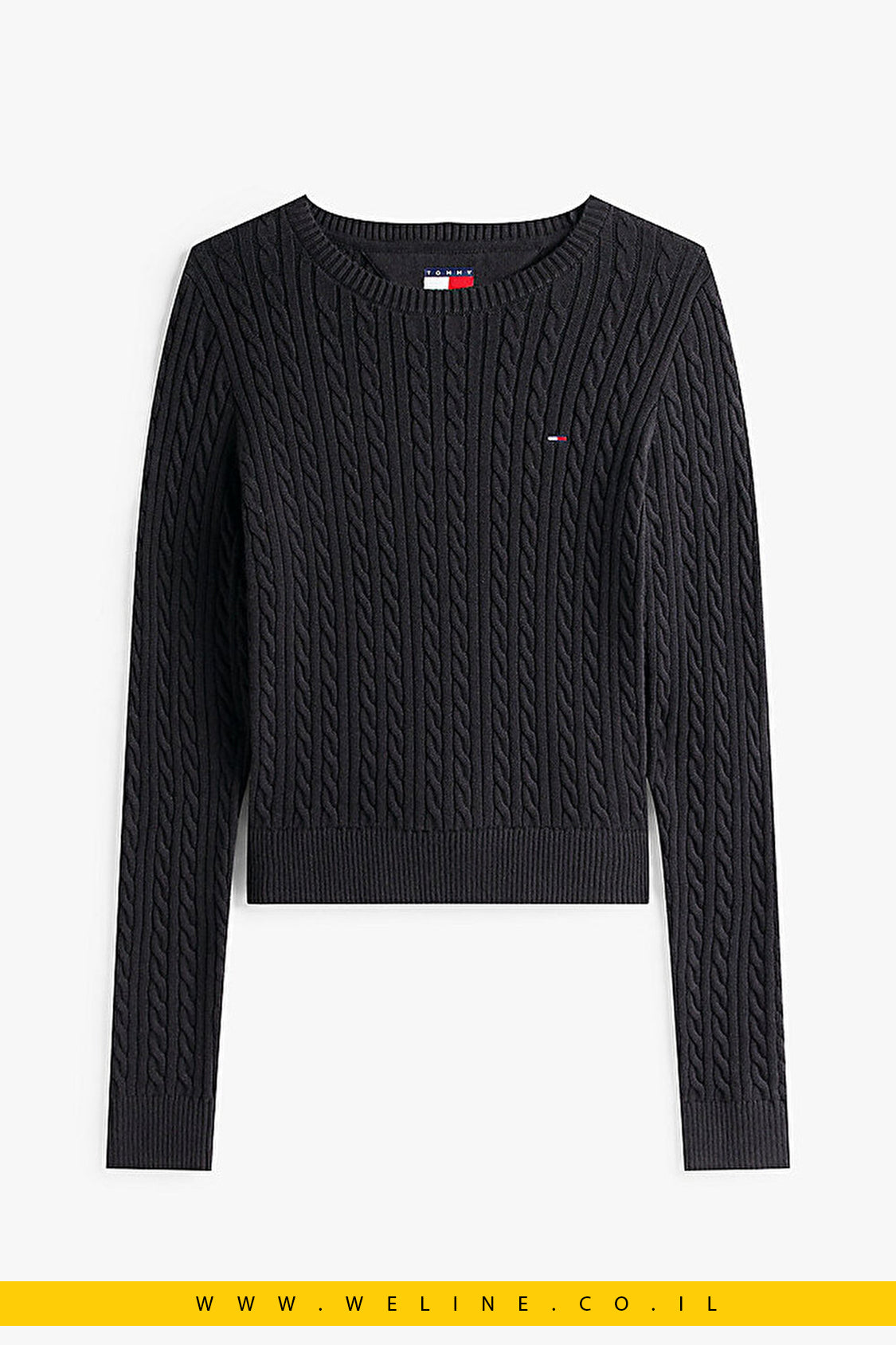 סוודר נשים Cable Essential – Tommy Jeans