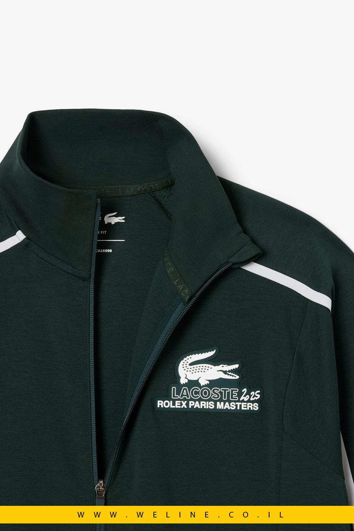 סווטשירט יוניסקס – מהדורת Rolex Paris Masters מבית Lacoste