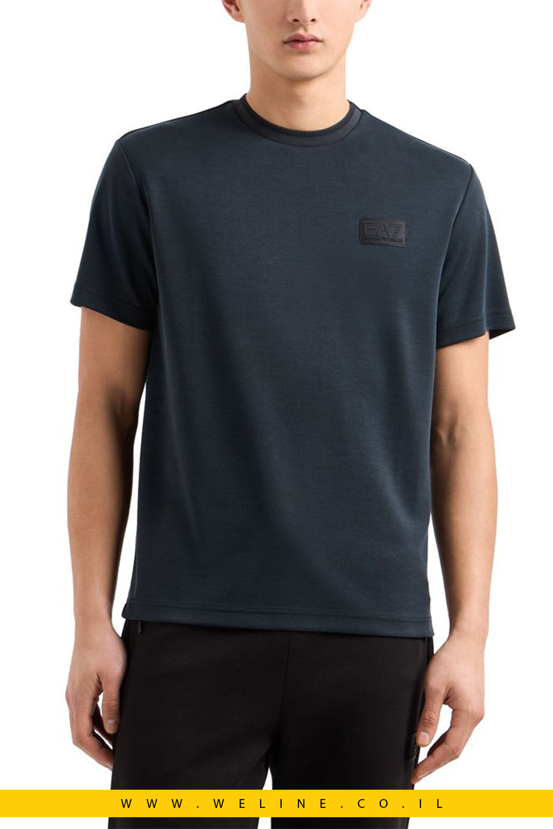 חולצת טי לגברים EA7 Emporio Armani – בגזרה רגילה