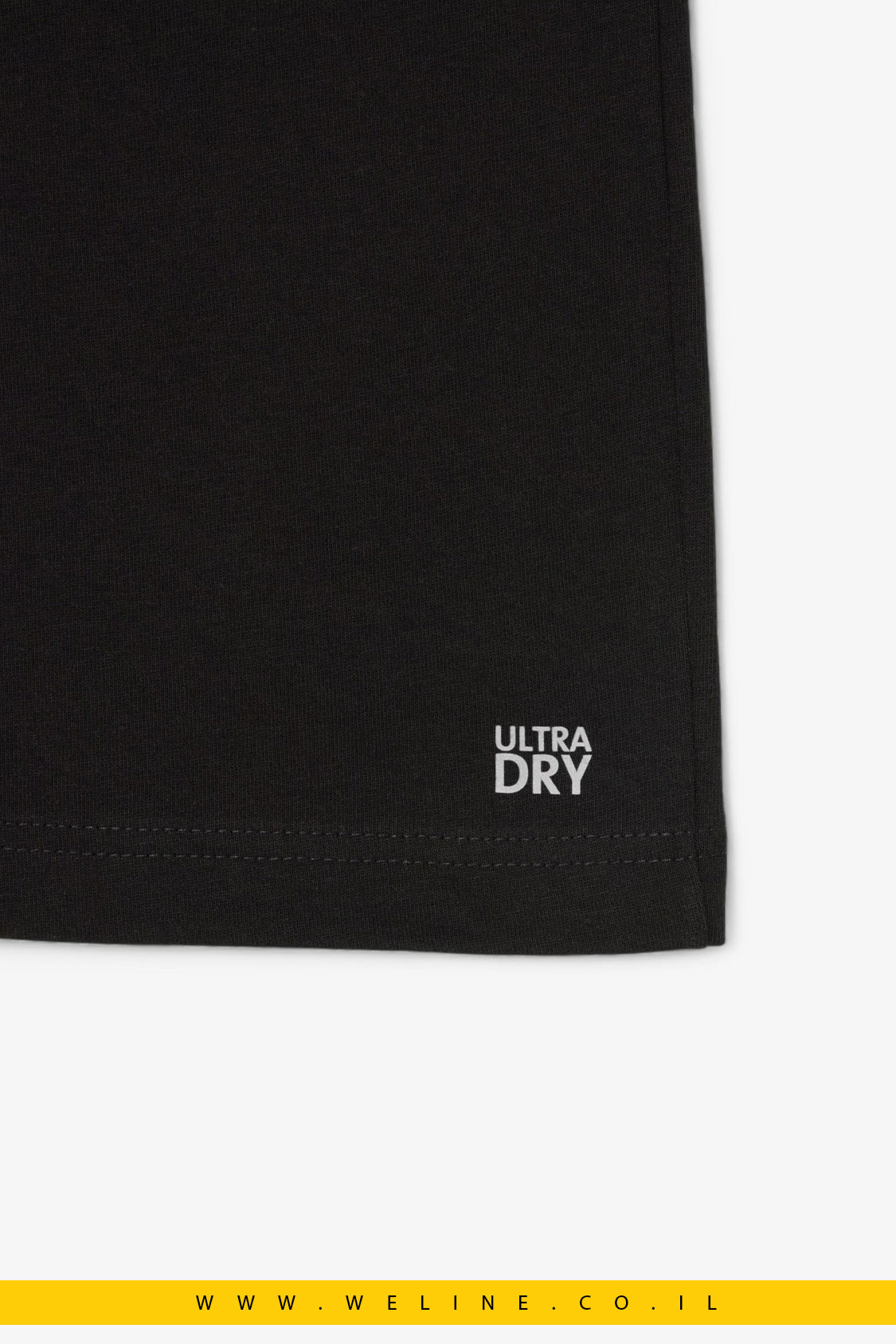 חולצת T ספורט מודפסת Ultra Dry לגברים Lacoste
