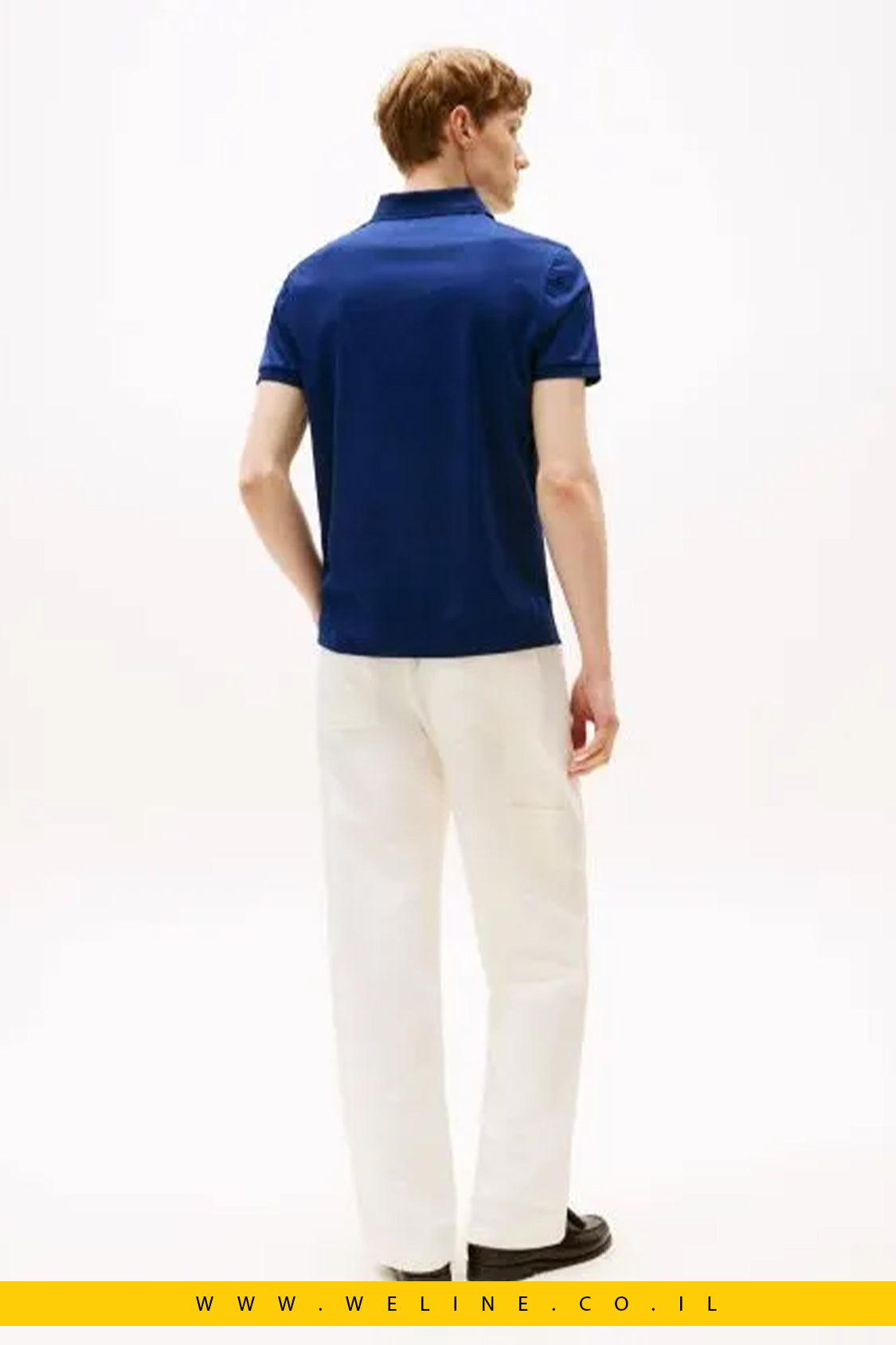 חולצת פולו Interlock Regular Tommy Hilfiger